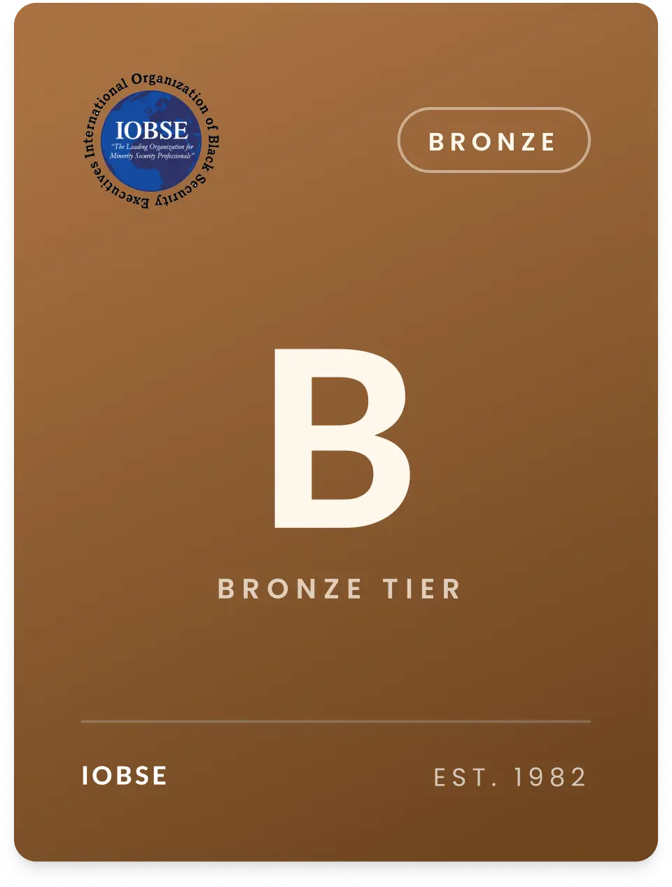 IOBSE - Bronze Tier