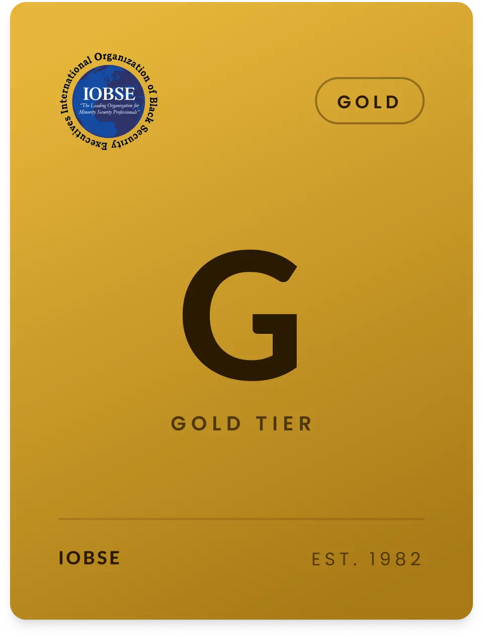 IOBSE - Gold Tier